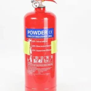 Extintor de polvo seco de 2KG.