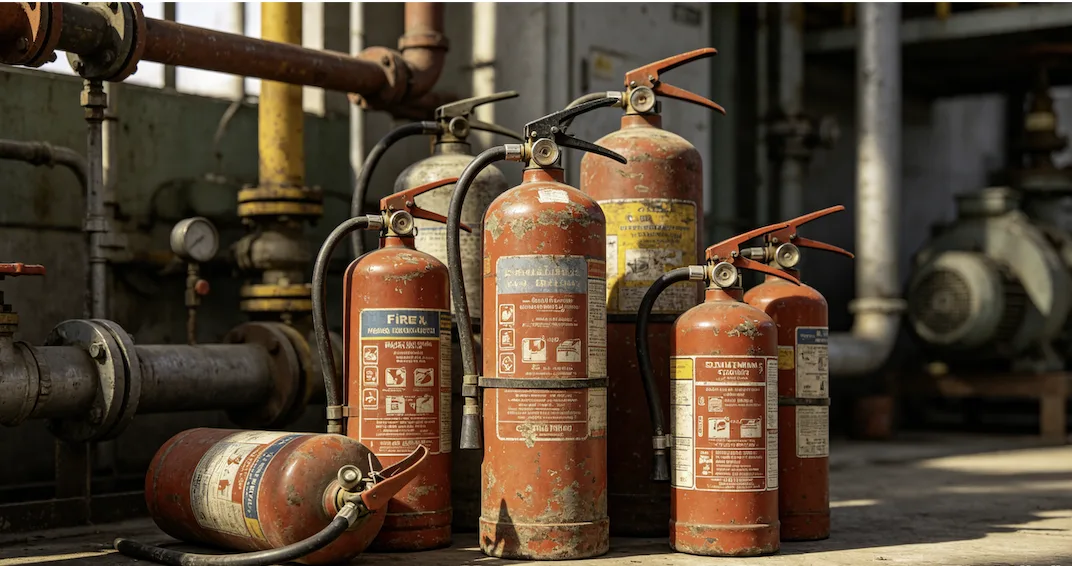 Com que frequência os extintores de incêndio devem ser substituídos?