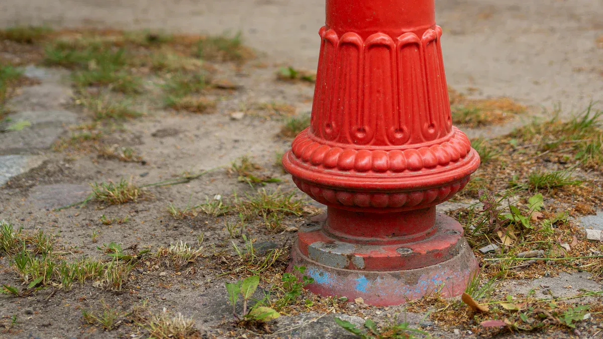 How does a DIN landing valve with Storz adapter with cap provide a watertight seal