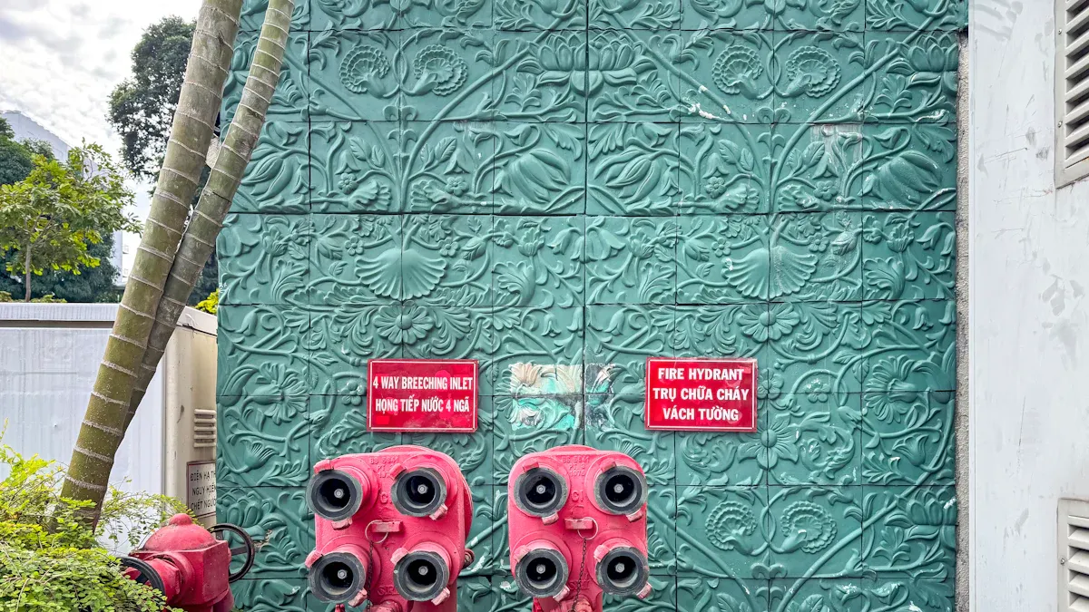 4-Way Breeching Inlets: Enhancing Water Supply in High-Rise Fires 10