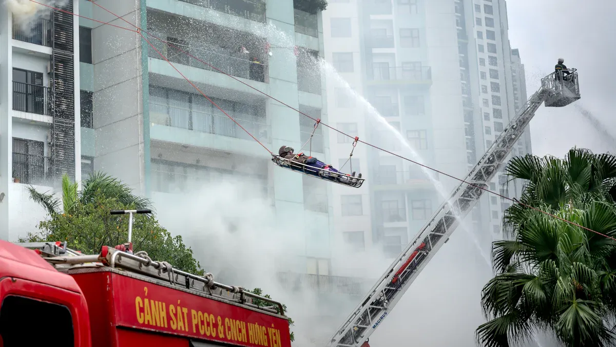 4-Way Breeching Inlets in High-Rise Fire Protection