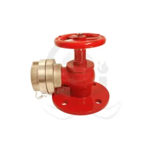 Marine right angle valve