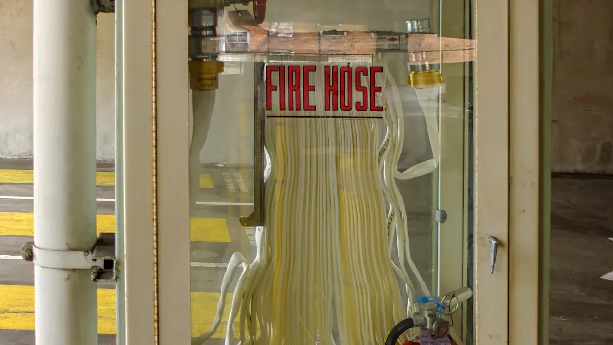 What is the purpose of Landing Valve With Cabinet?