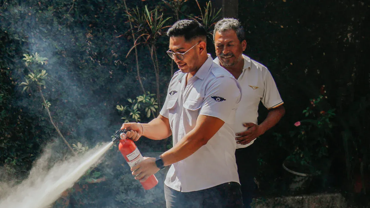 Dry Powder Fire Extinguisher Definition and the Types of Fires It Can Tackle